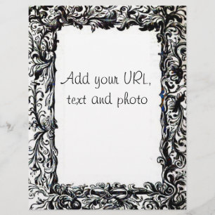 Art Deco Floral Flyer