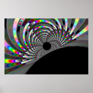 Art Deco Fraktal Poster