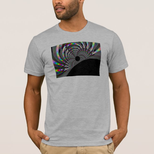 Art Deco Fraktal T-Shirt (Vorderseite)