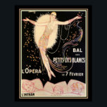Art Deco Französisch Oper 16 x 20 Print Poster<br><div class="desc">Petits Lits Blancs Französisch Art Deco Opera Print.</div>