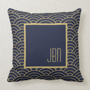 Art Deco Gatsby Style 1920 Semizirkel benutzerdefi Kissen