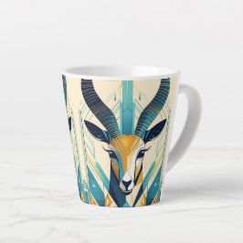 Art Deco Gazelle 12oz Tasse