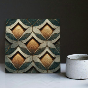 Art Deco Gemusterte Wine tasting in der Fattoria M Fliese