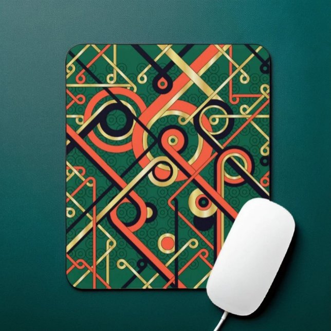 Art Deco Geometric Mouse Pad Mousepad (Von Creator hochgeladen)
