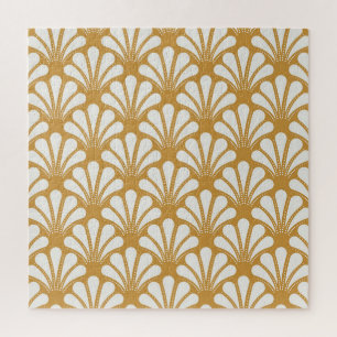 Art Deco Geometric Sea Muschel Puzzle