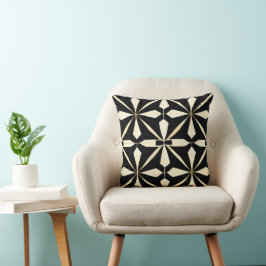 Art Deco Geometric Throw Pillow Kissen