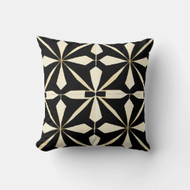 Art Deco Geometric Throw Pillow Kissen