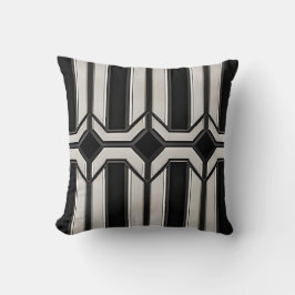 Art Deco Geometric Throw Pillow Kissen