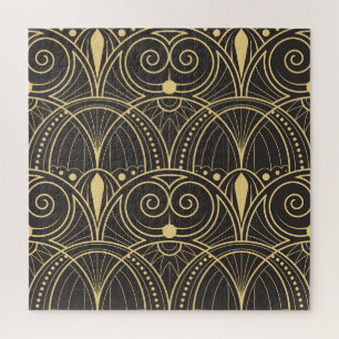 Art Deco Geometric Tiles Luxury. Puzzle