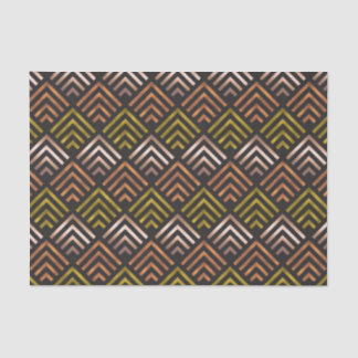 Art Deco Geometrie Seidenpapier