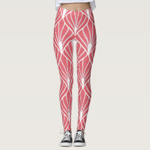 Art Deco, geometrisch nahtloses Muster. Leggings