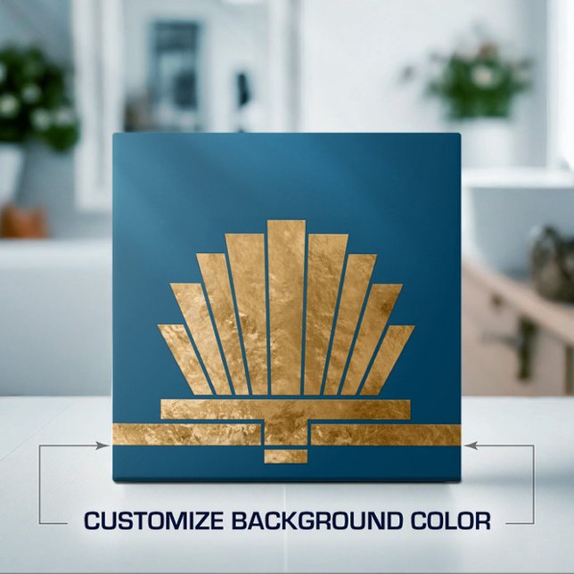 Art Deco geometrische Form des Lüfters - Hintergru Fliese (Von Creator hochgeladen)