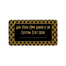 Art-Deco-geometrische Lüftermuster der 1920er Jahr