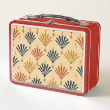 Art Deco Geometrische Lunchbox