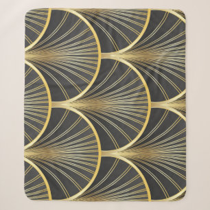 Art Deco Geometrische Textur Illustration Sherpadecke