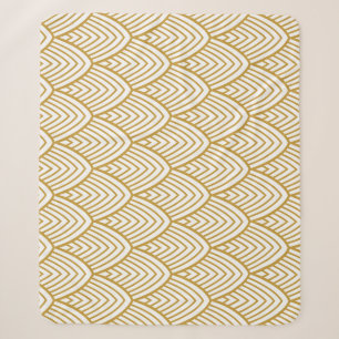 Art Deco geometrisches nahtloses Muster. Sherpadecke
