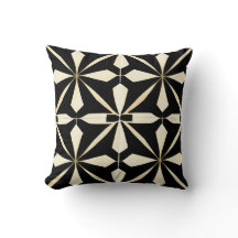 Art Deco Geometrisches Wurfkissen