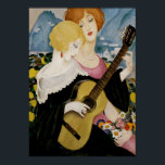 Art Deco Gerda Wegener - Air de Capri Poster<br><div class="desc">Datum: 1923. Air de Capri von Gerda Wegener. Art: Art Nouveau (modern),  Art Déco</div>