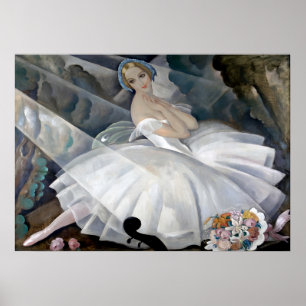 Art Deco Gerda Wegener - Die Ballerina Poster