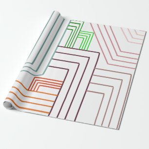 Art Deco Geschenkpapier