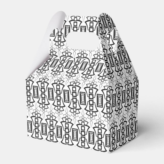 Art Deco Geschenkschachtel (Vorderseite)