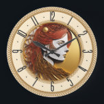 Art Deco Giro Große Wanduhr<br><div class="desc">Großartiges Uhrendesign. Du wirst es wie andere Liebe bekommen. Sie können dieses Design auch für andere Produkte verwenden,  die Sie mögen,  oder Ihren Text anpassen und hinzufügen. Folgen Sie mir für mehr. Vielen Dank. Ich wünsche Ihnen einen schönen Tag.</div>