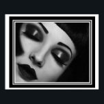 Art Deco "Glamour Girl" Poster 16 x 20<br><div class="desc">Beautiful Art Deco Thema "Glamour Girl" Poster 16 x 20 - Joco Studio www.jocostudio.com</div>