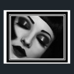 Art Deco "Glamour Girl" Poster 16 x 20<br><div class="desc">Beautiful Art Deco Thema "Glamour Girl" Poster 16 x 20 - Joco Studio www.jocostudio.com</div>