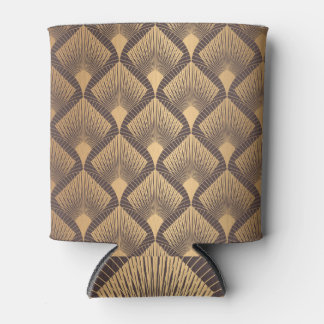 Art Deco Glamour: Goldene Schuppen. Dosenkühler