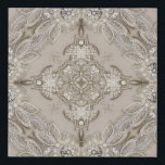 Art Deco Glamour Vintage Mode Grau Beige Künstlicher Leinwanddruck<br><div class="desc">Art Deco Glamour Vintage Mode Gray Beige Zuhause Dekorationen,  Die Kristall Design Details werden in der Kunstwerk simuliert. Bei der Herstellung dieses Produktes werden kein Strass oder Edelsteine verwendet</div>