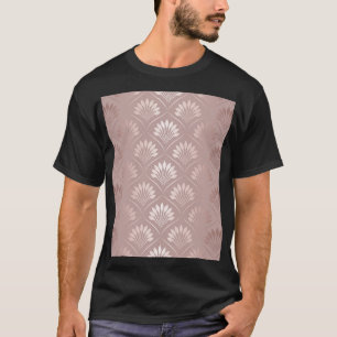 Art Deco: Gold Gitter Elegance. T-Shirt