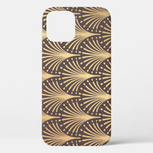 Art Deco Gold: Minimalistischer geometrischer Luxu Case-Mate iPhone Hülle