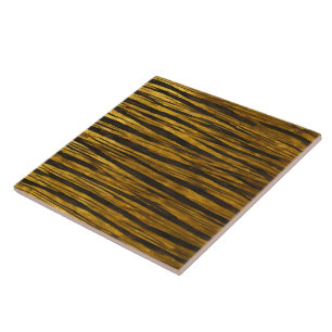 Art Deco Gold Schwarz Vintage Populäre Kollektion Fliese
