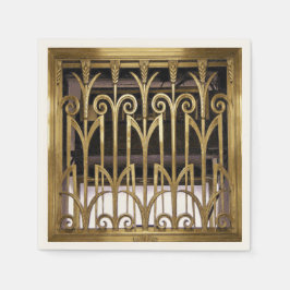 Art Deco Gold Serviette