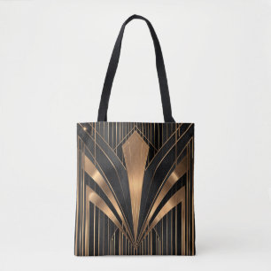 Art Deco Gold-Sonnenstrahl Luxus-Geometrie