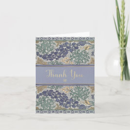 Art Deco Gold Vielen Dank Dankeskarte