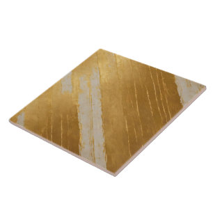 Art Deco Gold Weiß Vintage Populäre Kollektion Fliese