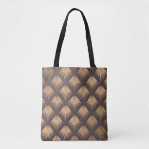 Art Deco Golden: Minimalistisch nahtlos