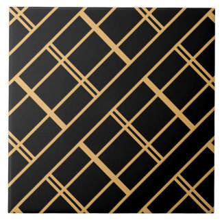 Art Deco Golden Strip Fliese