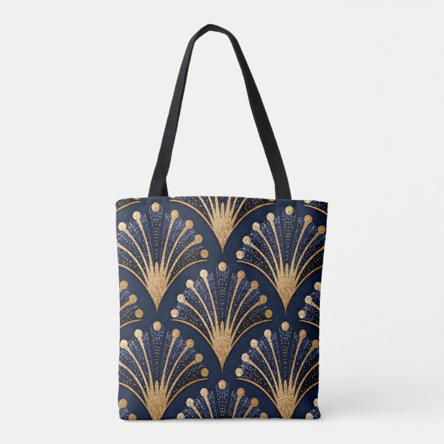 Art Deco Goldmuster (Rückseite)