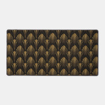 Art Deco Goldmuster — Elegantes vintage-geometrisc