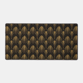 Art Deco Goldmuster — Elegantes vintage-geometrisc Schreibtischunterlage