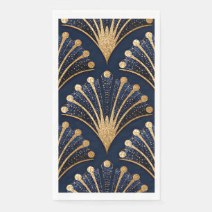 Art Deco Goldmuster Serviette