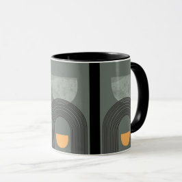 ART DECO GRAUE STYLING-TASSE TASSE