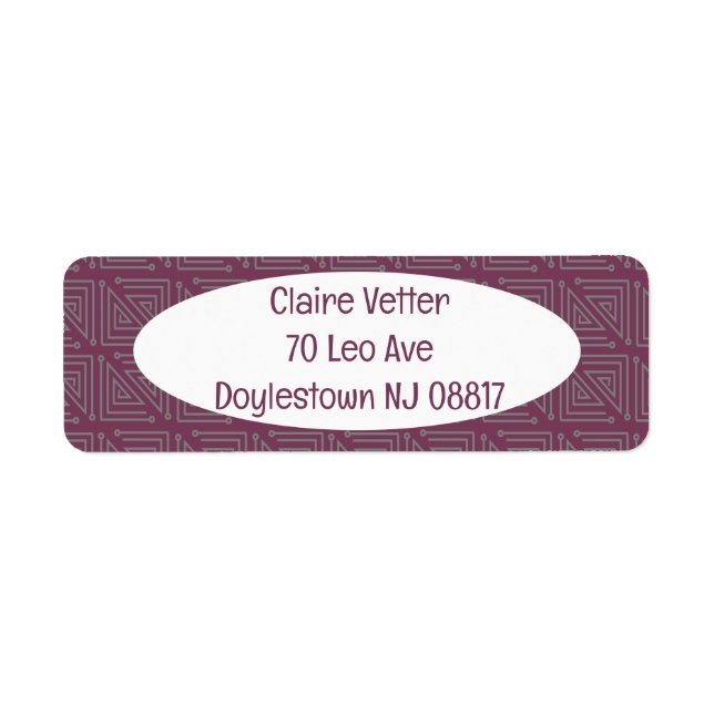 Art Deco Gray Mazes (Vorne)