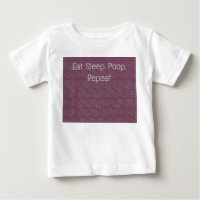 Art Deco Gray Mazes Baby T - Shirt