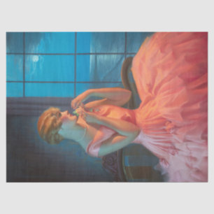 Art Deco Great Gatsby Flapper Kunst, Dichtung und Seidenpapier