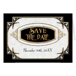 Art Deco Great Gatsby Style Typografie in Lace Gol