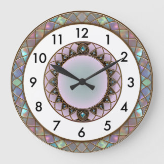 Art Deco Große Wanduhr