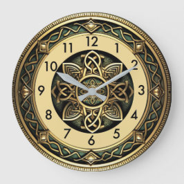 Art Deco Große Wanduhr